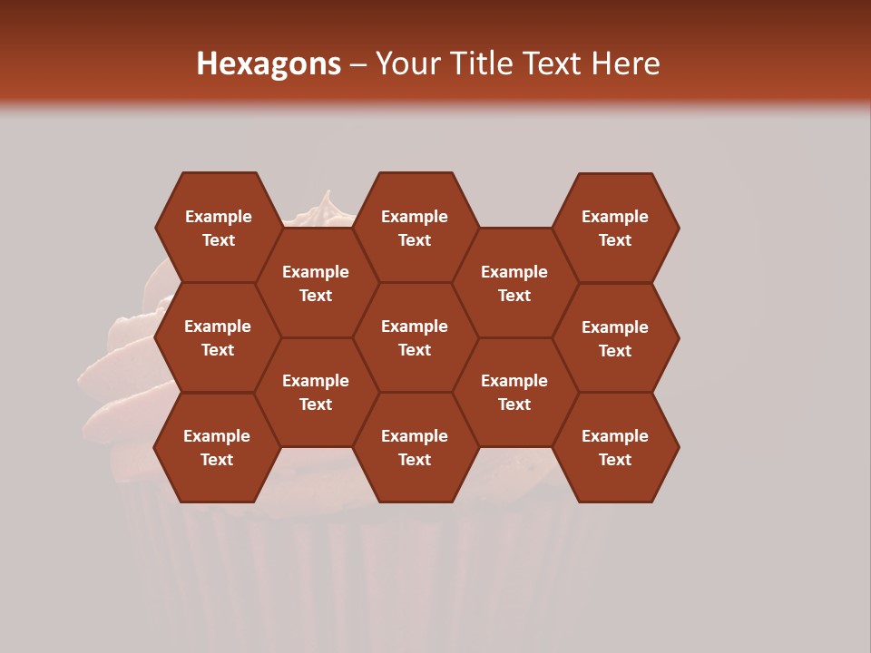 Muffin Sweet Sponge PowerPoint Template