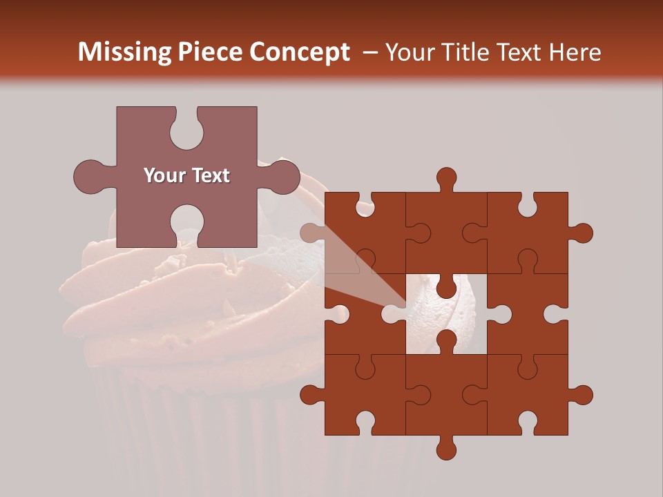 Muffin Sweet Sponge PowerPoint Template