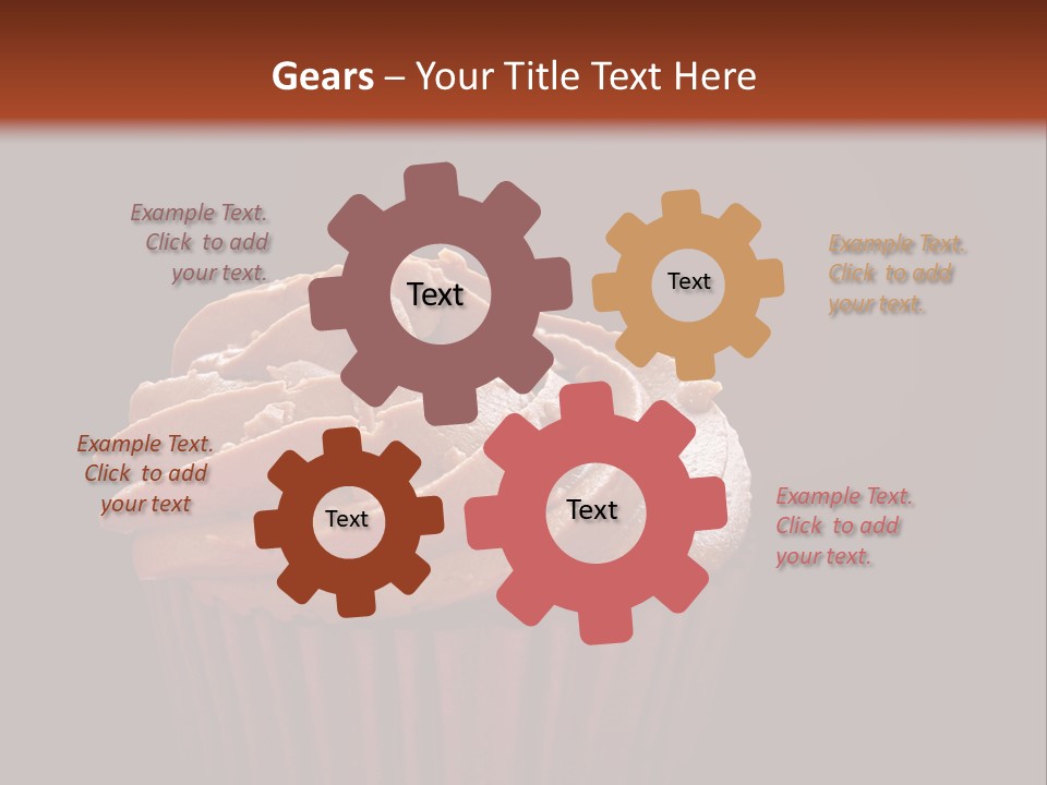 Muffin Sweet Sponge PowerPoint Template