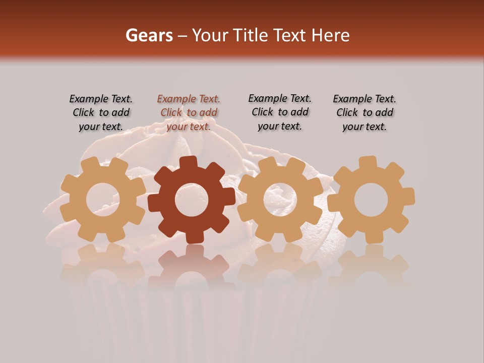 Muffin Sweet Sponge PowerPoint Template