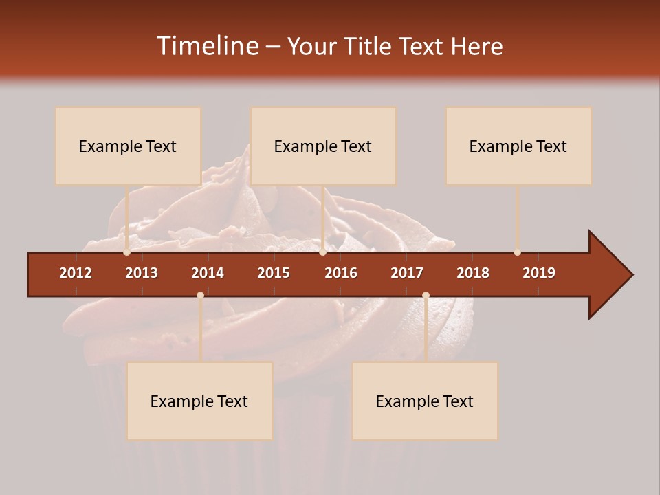 Muffin Sweet Sponge PowerPoint Template
