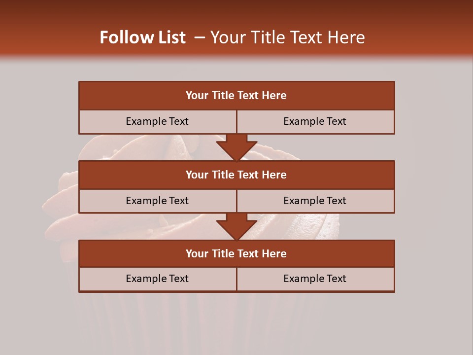 Muffin Sweet Sponge PowerPoint Template