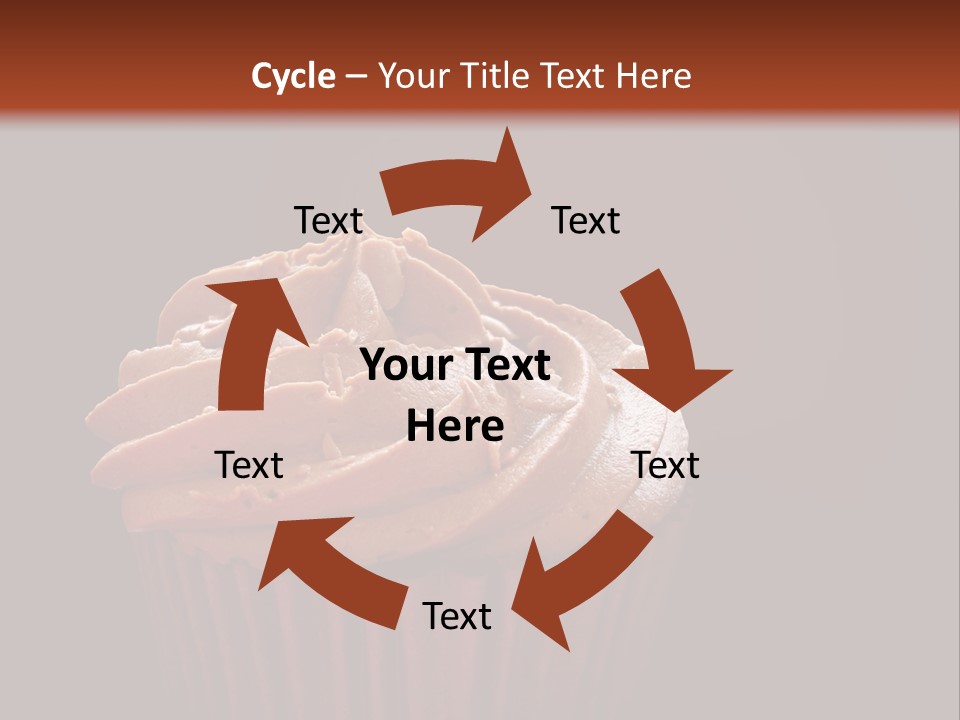 Muffin Sweet Sponge PowerPoint Template