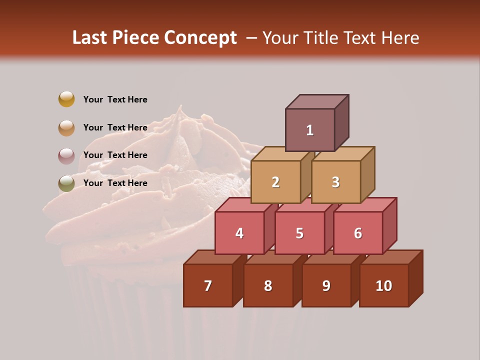 Muffin Sweet Sponge PowerPoint Template