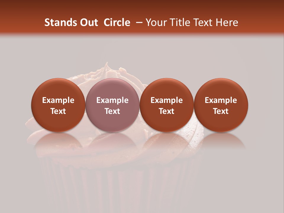 Muffin Sweet Sponge PowerPoint Template