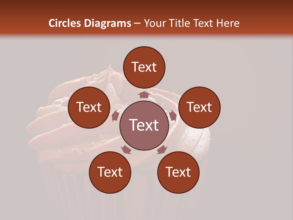 Muffin Sweet Sponge PowerPoint Template