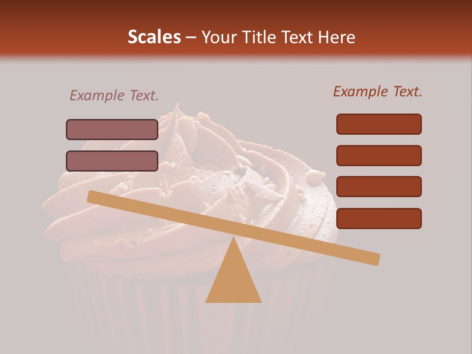Muffin Sweet Sponge PowerPoint Template