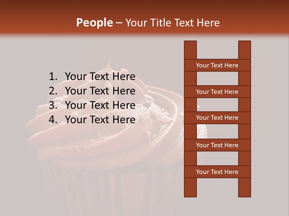 Muffin Sweet Sponge PowerPoint Template