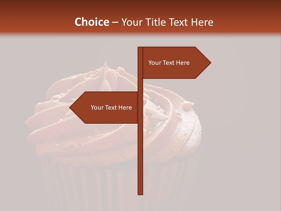 Muffin Sweet Sponge PowerPoint Template