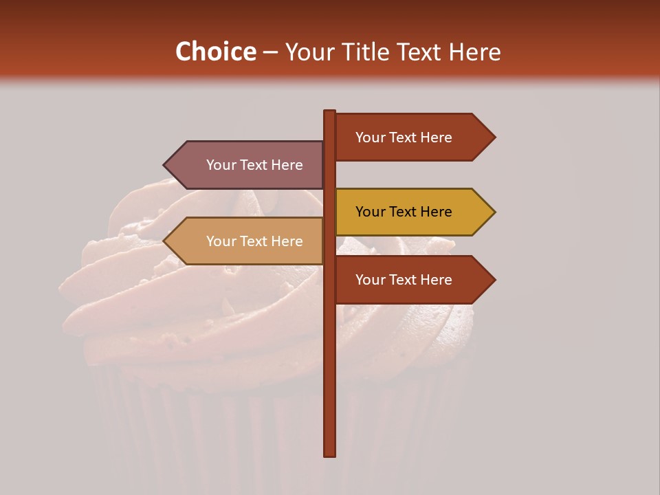 Muffin Sweet Sponge PowerPoint Template