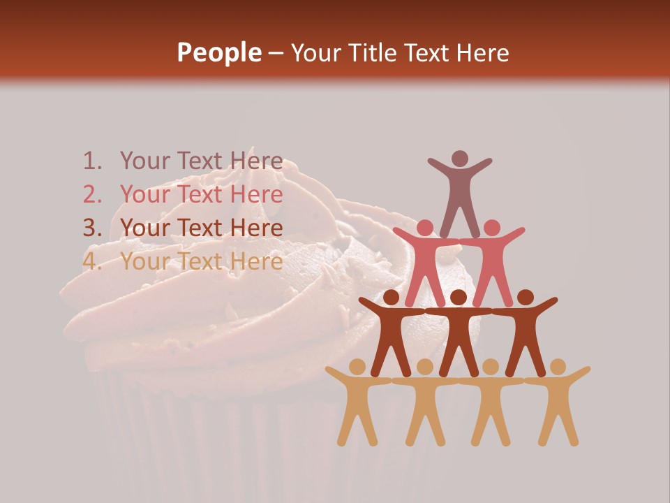 Muffin Sweet Sponge PowerPoint Template