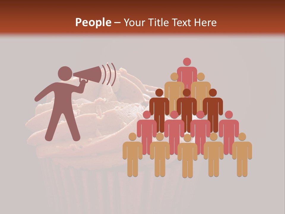 Muffin Sweet Sponge PowerPoint Template