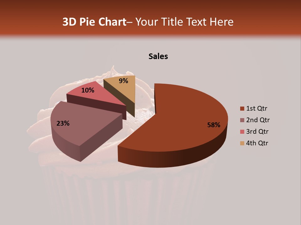 Muffin Sweet Sponge PowerPoint Template