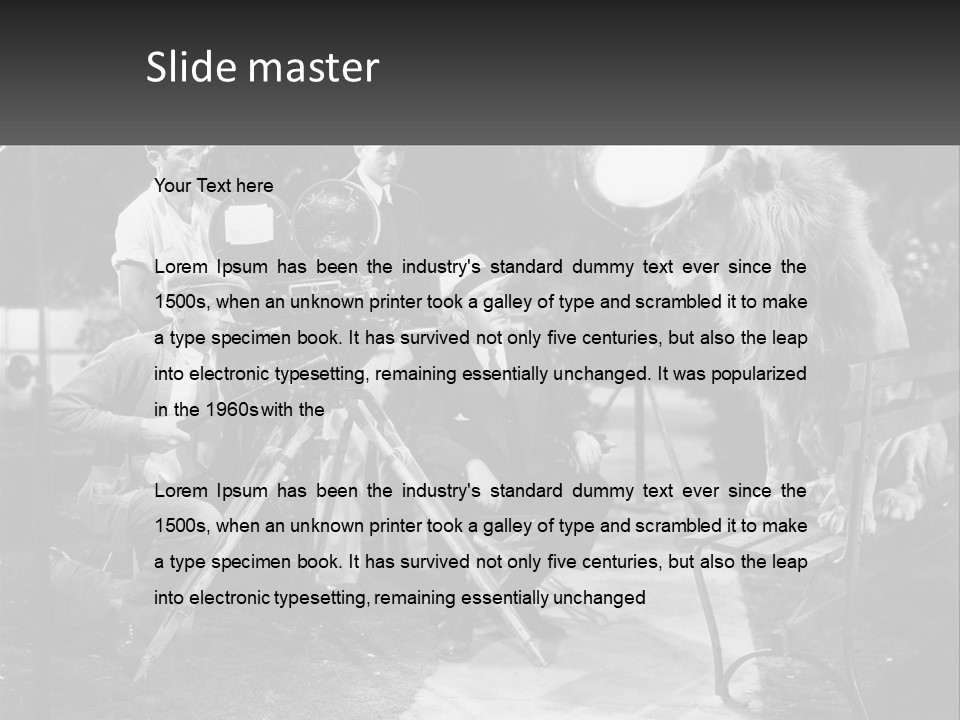 Outofdoor Job Four People PowerPoint Template