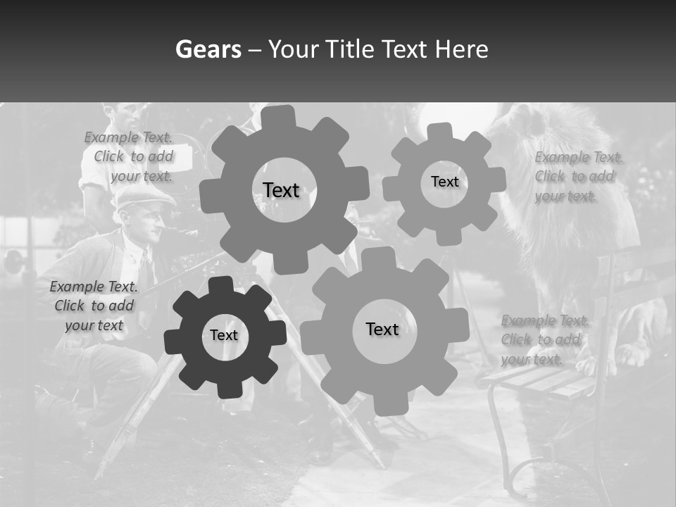 Outofdoor Job Four People PowerPoint Template