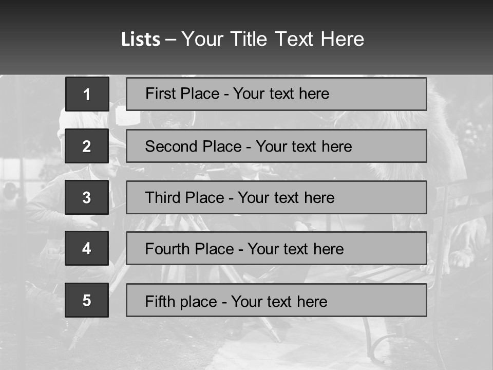 Outofdoor Job Four People PowerPoint Template