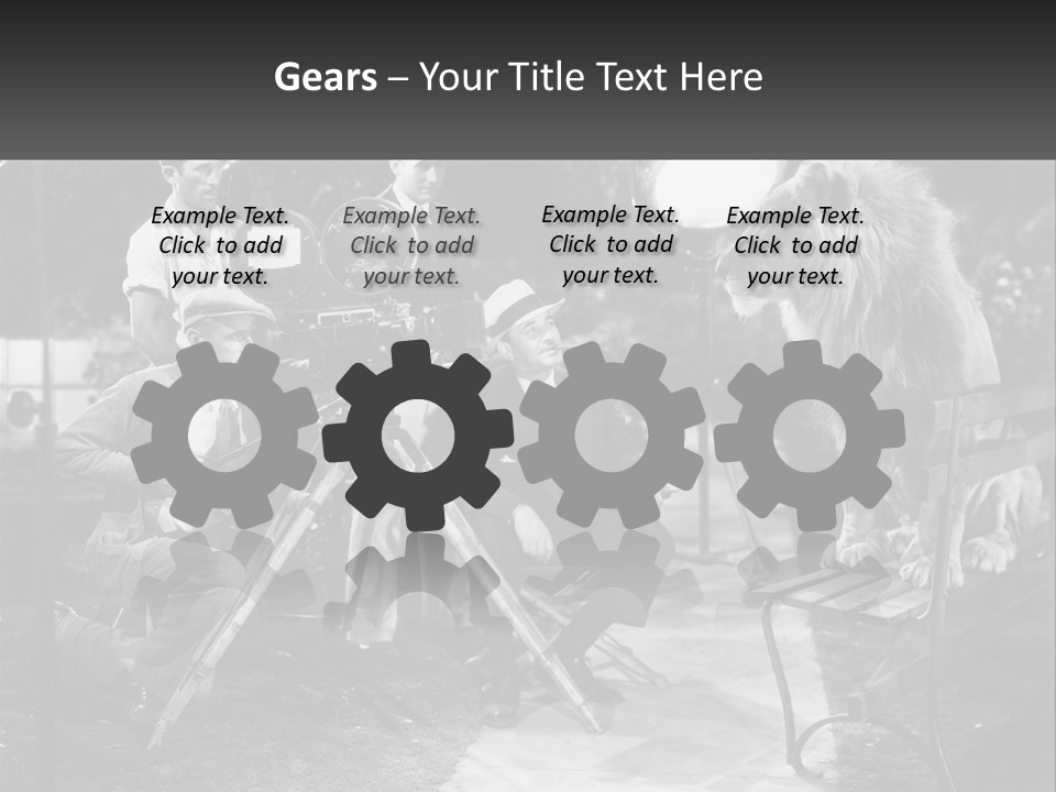 Outofdoor Job Four People PowerPoint Template