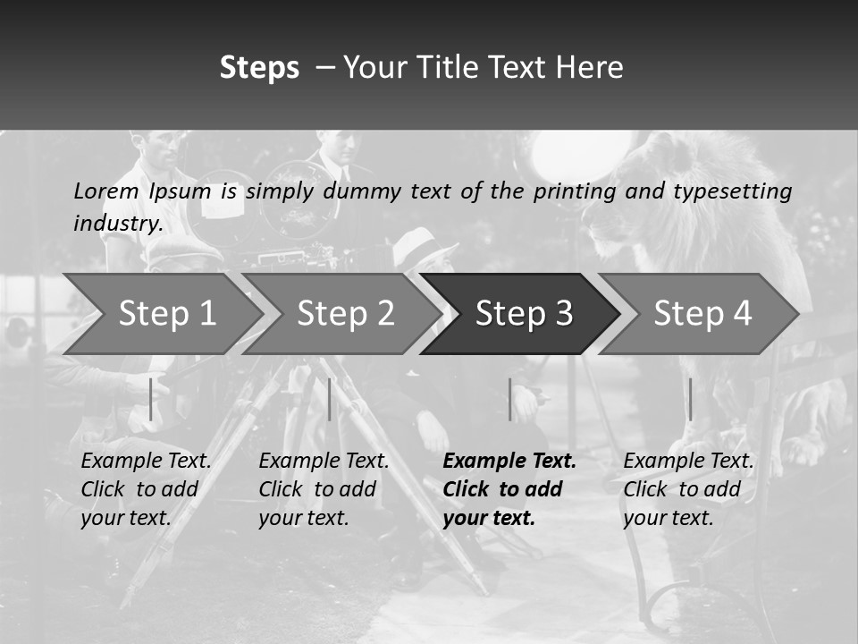 Outofdoor Job Four People PowerPoint Template