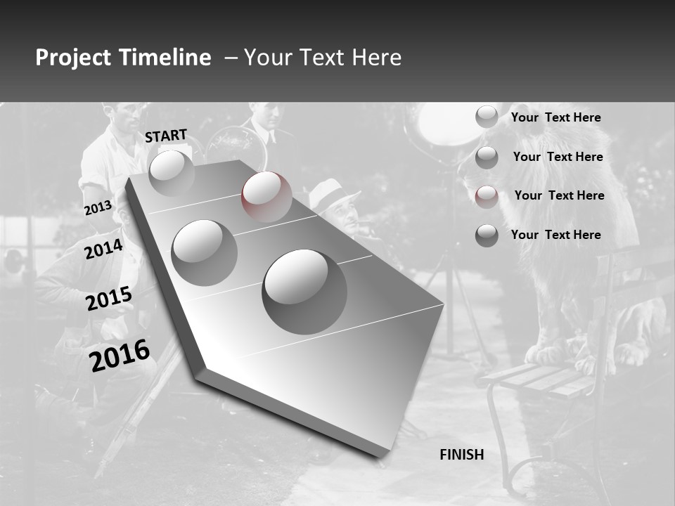 Outofdoor Job Four People PowerPoint Template