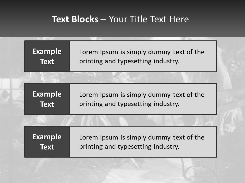 Outofdoor Job Four People PowerPoint Template