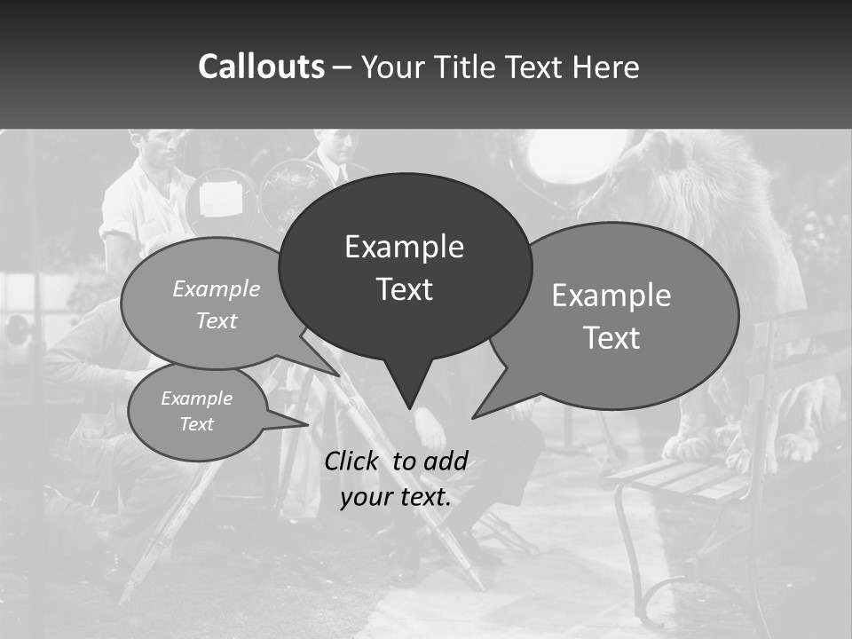 Outofdoor Job Four People PowerPoint Template