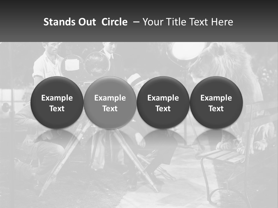 Outofdoor Job Four People PowerPoint Template