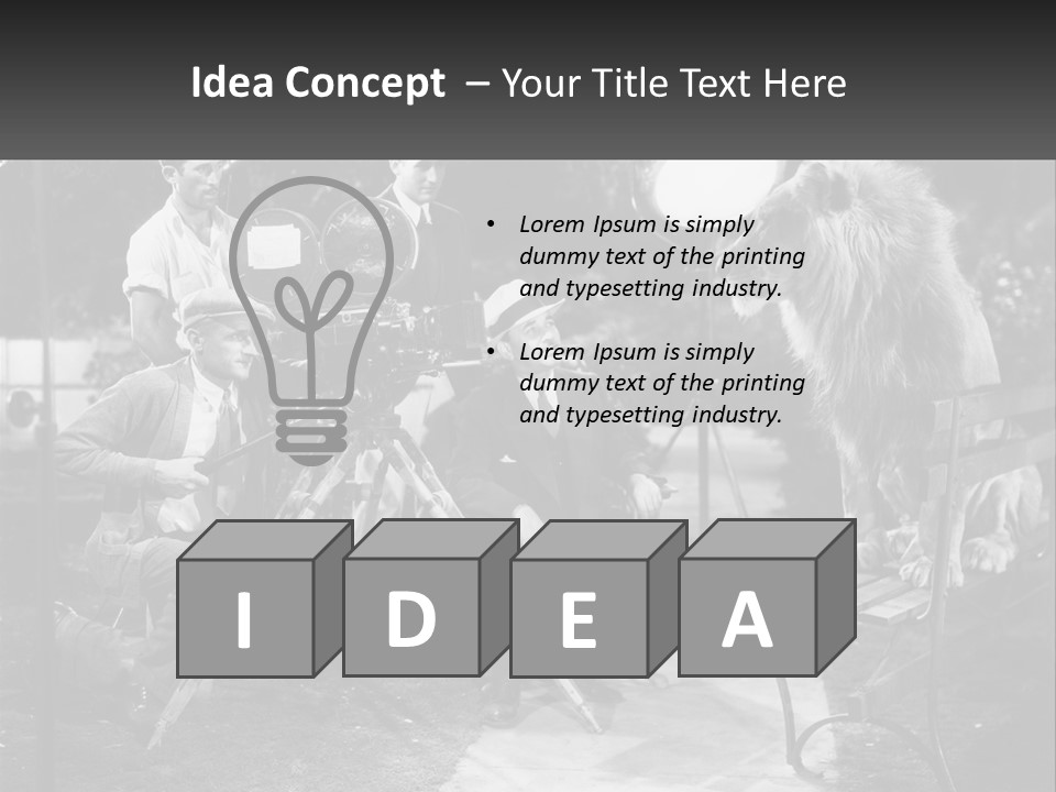 Outofdoor Job Four People PowerPoint Template