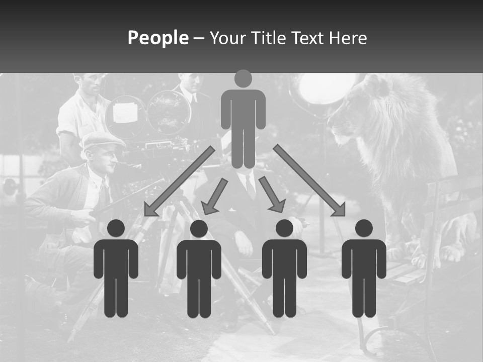 Outofdoor Job Four People PowerPoint Template