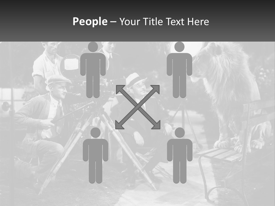 Outofdoor Job Four People PowerPoint Template