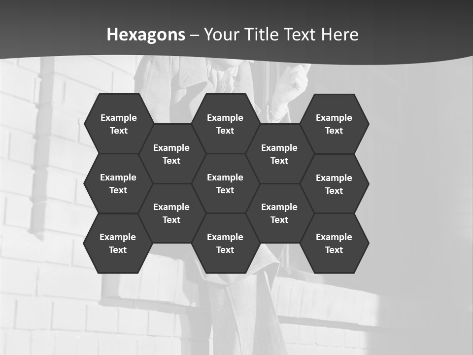 Daylight Trench Coat Smile PowerPoint Template