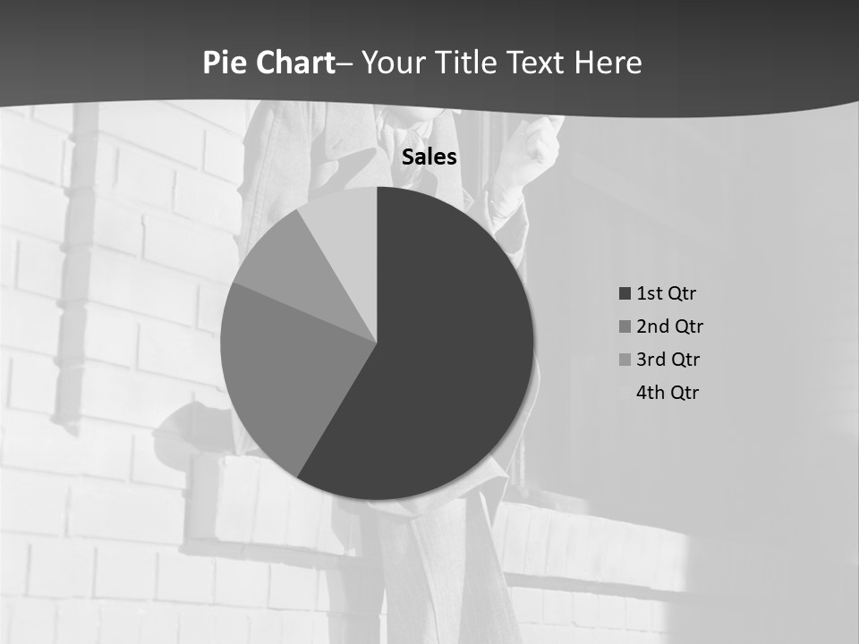 Daylight Trench Coat Smile PowerPoint Template