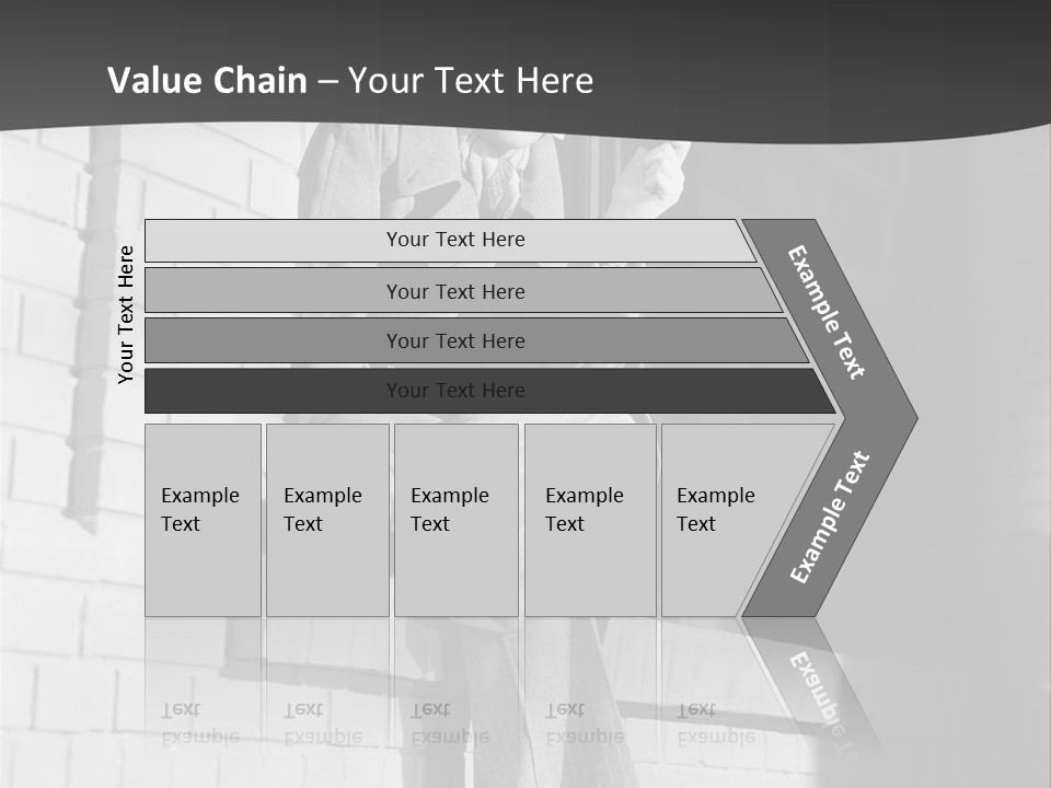 Daylight Trench Coat Smile PowerPoint Template