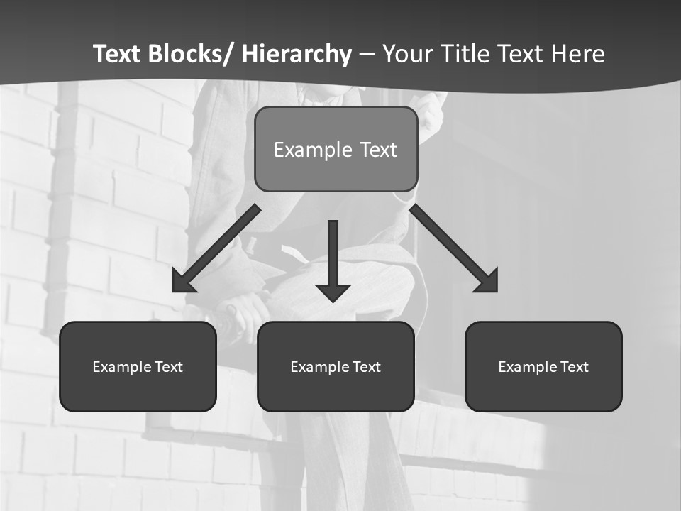 Daylight Trench Coat Smile PowerPoint Template