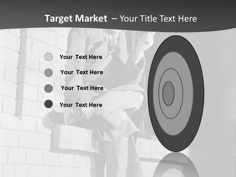 Daylight Trench Coat Smile PowerPoint Template