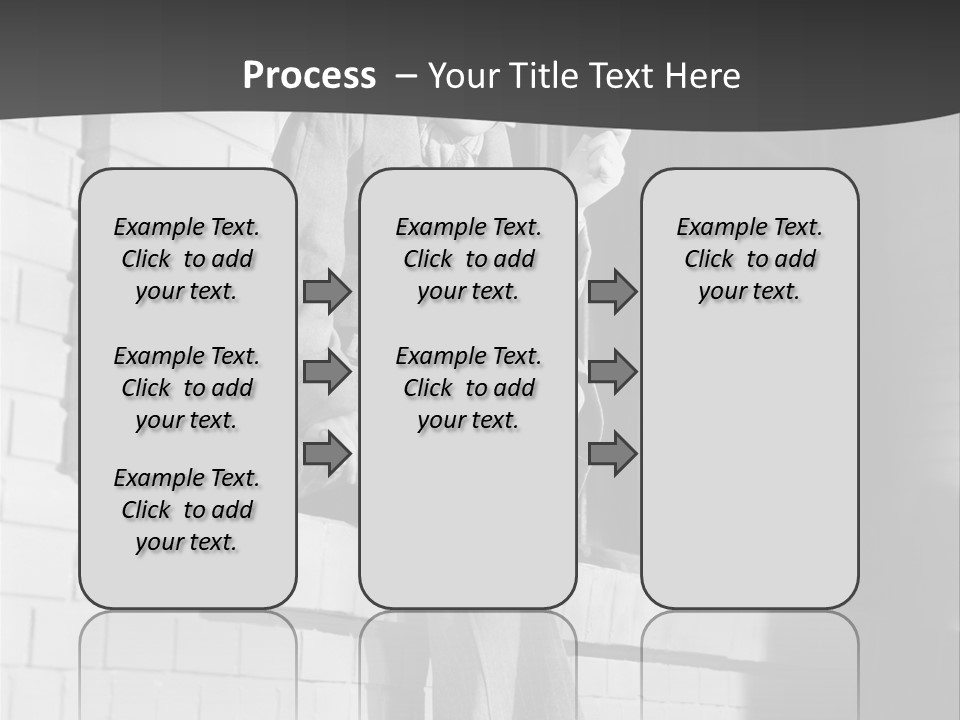Daylight Trench Coat Smile PowerPoint Template
