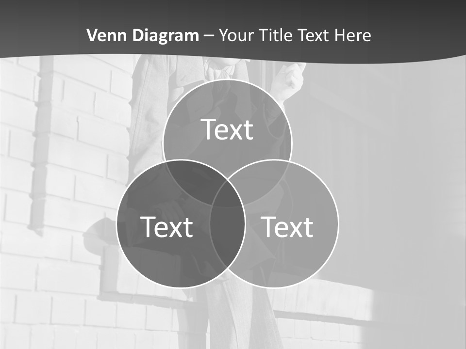 Daylight Trench Coat Smile PowerPoint Template