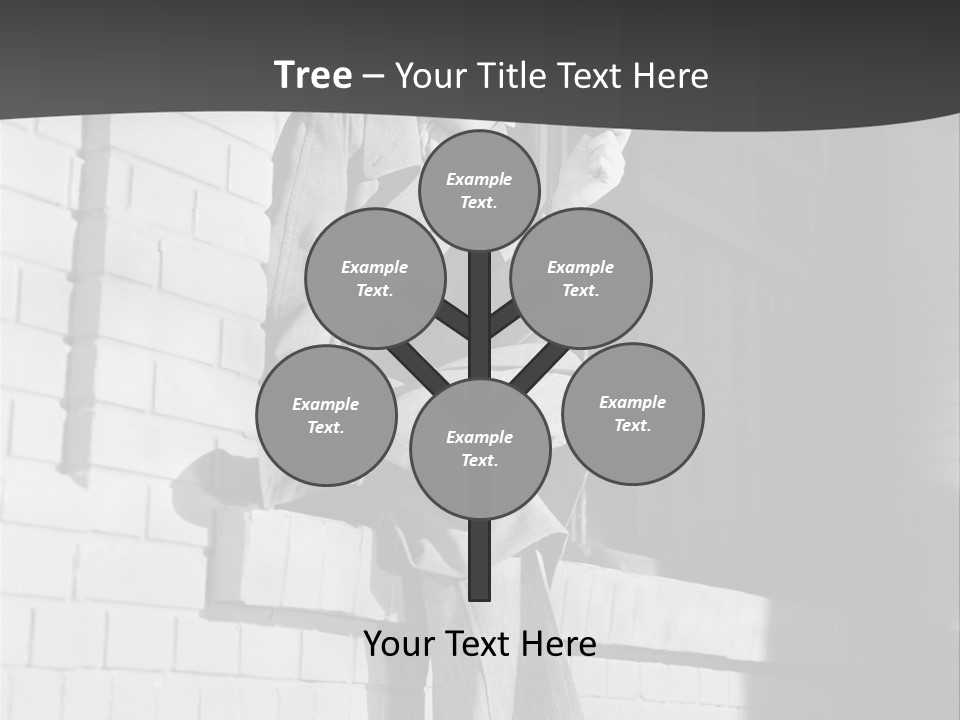 Daylight Trench Coat Smile PowerPoint Template