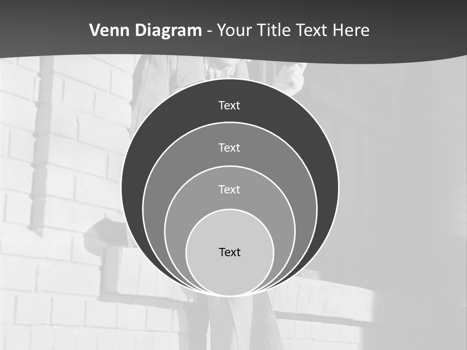 Daylight Trench Coat Smile PowerPoint Template
