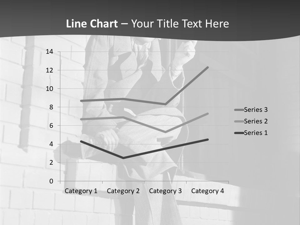 Daylight Trench Coat Smile PowerPoint Template
