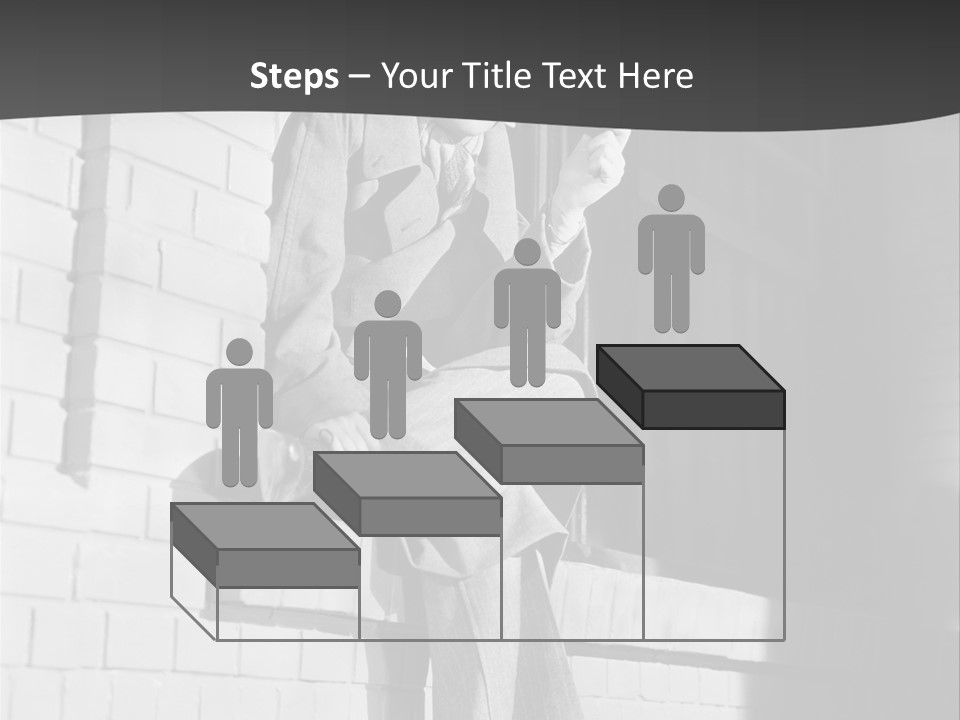 Daylight Trench Coat Smile PowerPoint Template