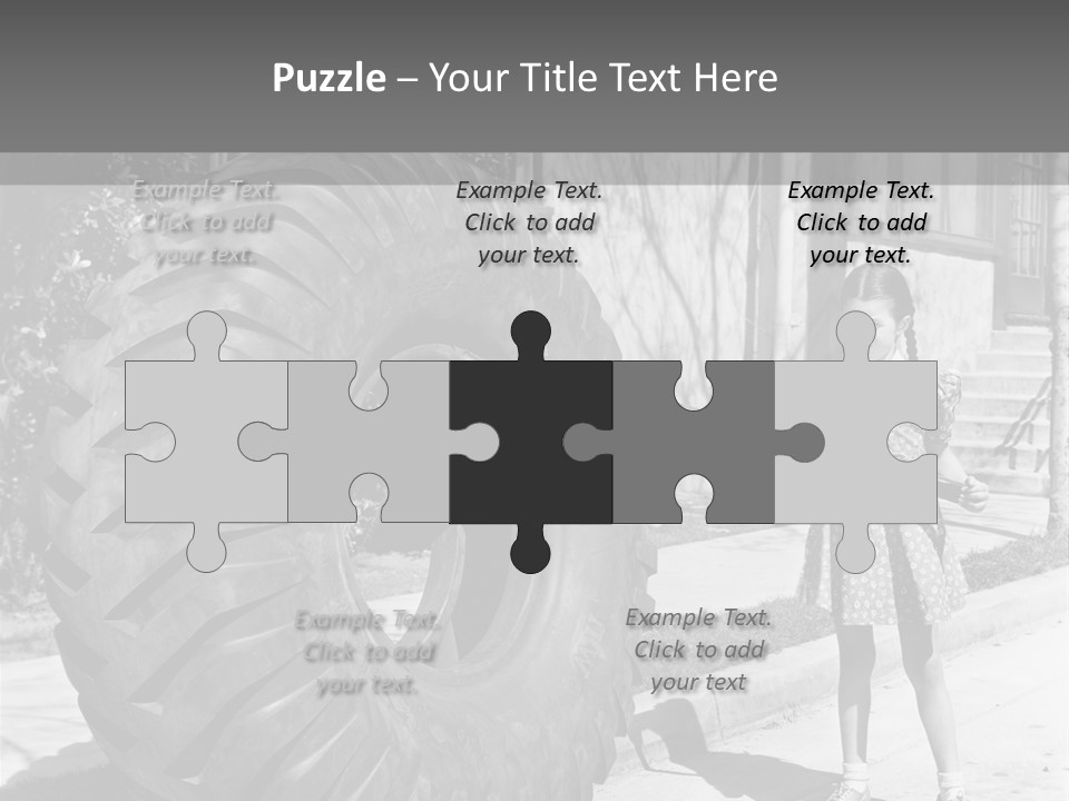 Suburbia Play Street PowerPoint Template