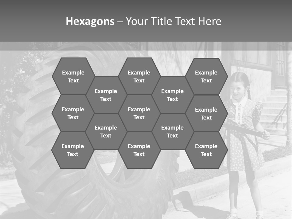 Suburbia Play Street PowerPoint Template