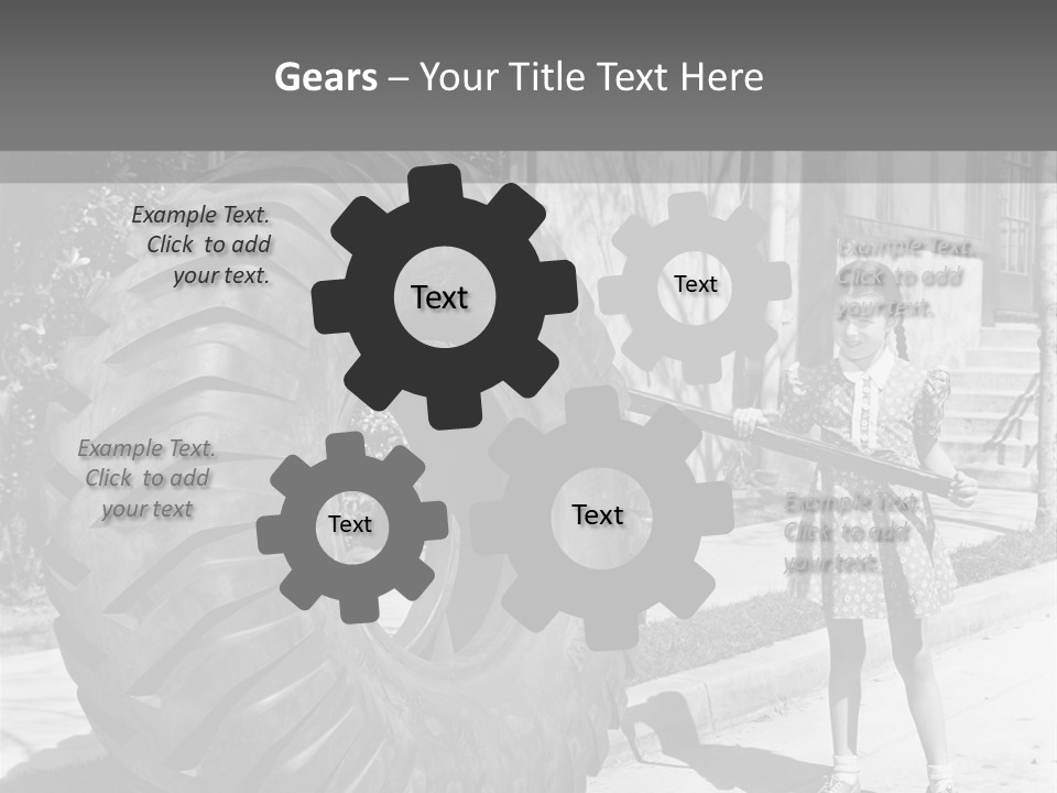 Suburbia Play Street PowerPoint Template