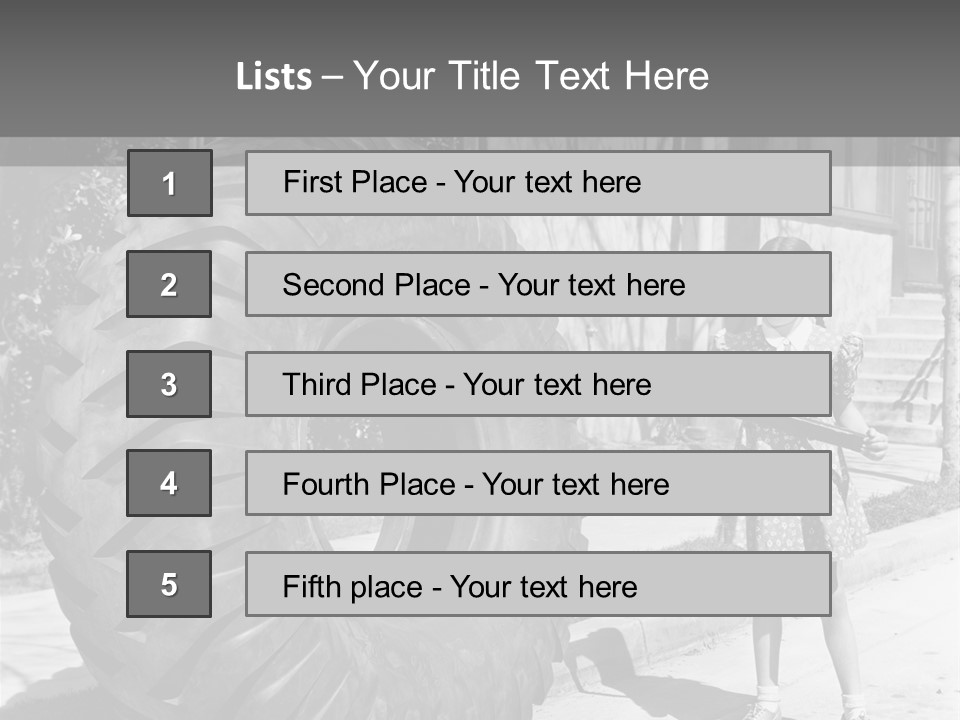 Suburbia Play Street PowerPoint Template