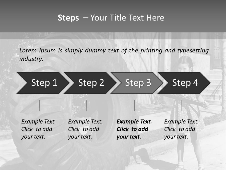 Suburbia Play Street PowerPoint Template