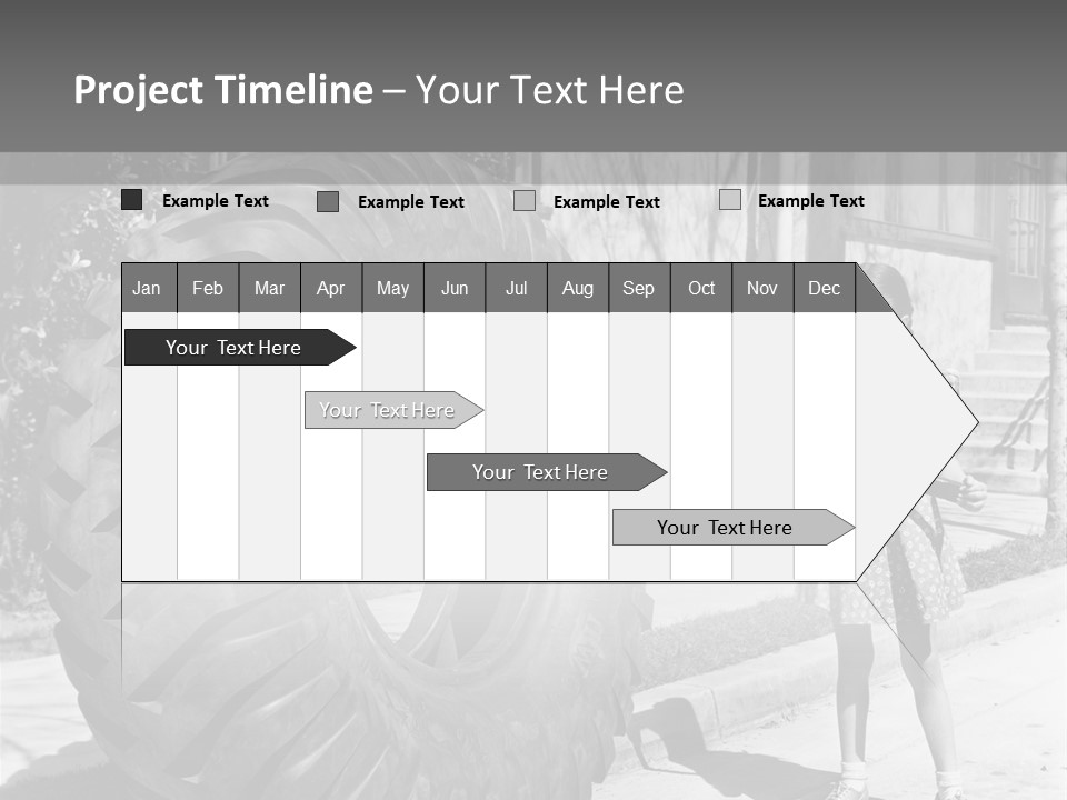Suburbia Play Street PowerPoint Template