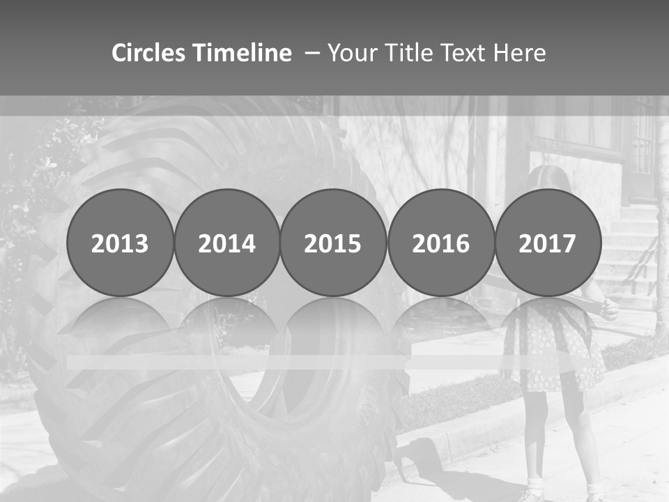 Suburbia Play Street PowerPoint Template