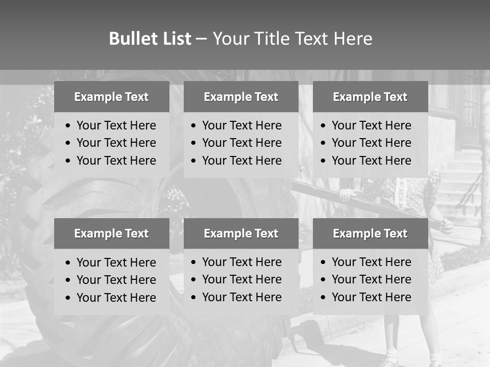 Suburbia Play Street PowerPoint Template