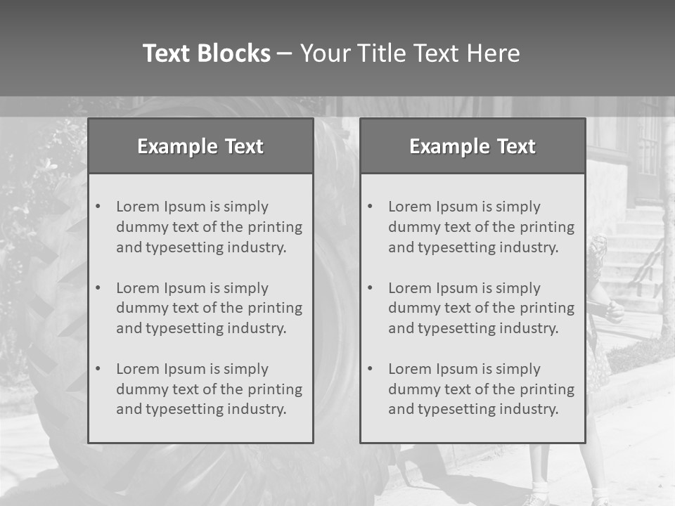 Suburbia Play Street PowerPoint Template