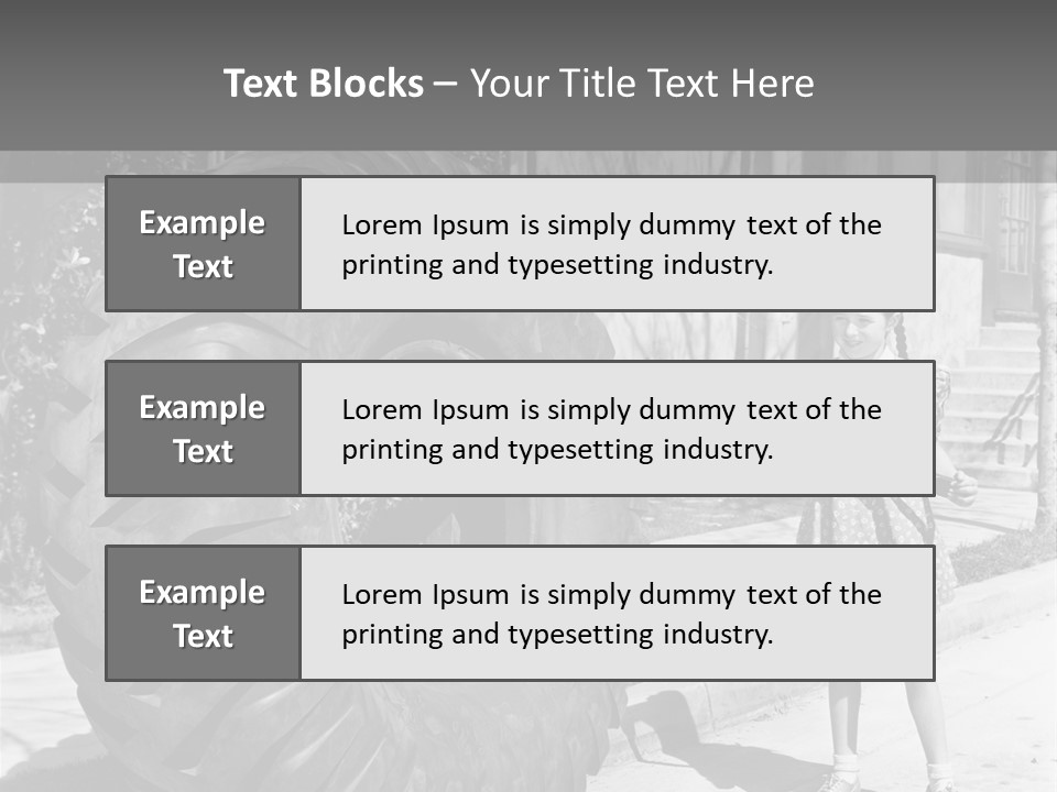Suburbia Play Street PowerPoint Template